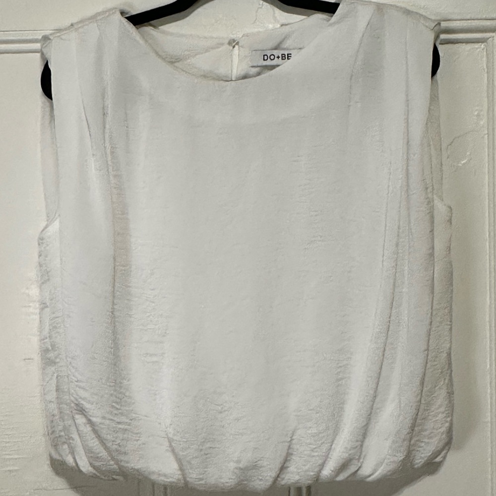 DO+BE Elegant White Blouse